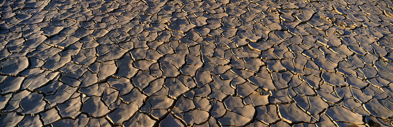 #010070-1 - Cracked Mud Bed, Sossusvlei, Namibia, Africa