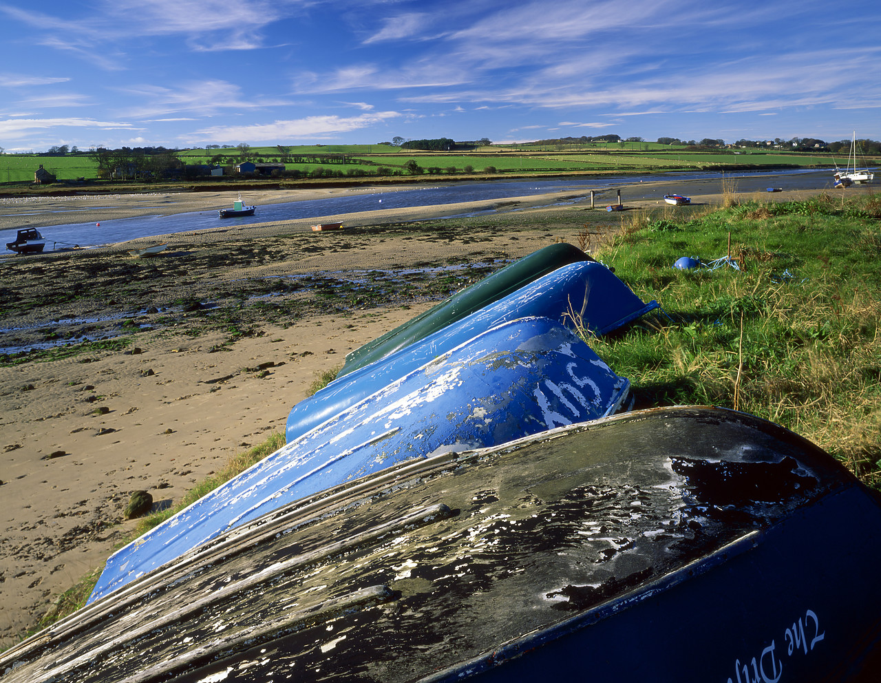 #010384-2 - Fishing Boats, Alnmouth, Northumberland, England