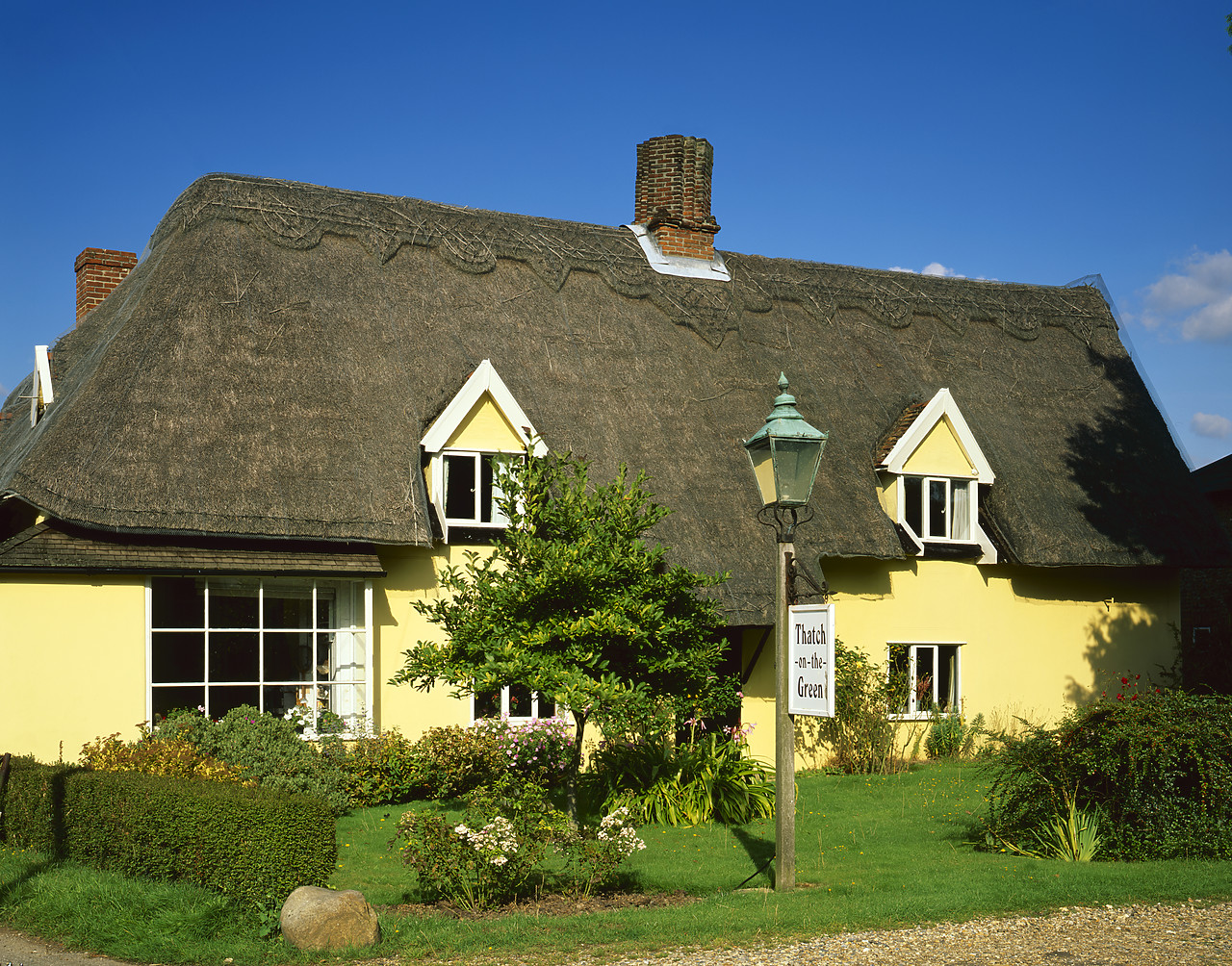 #010391-2 - Thatched Cottage, Cockfield, Suffolk, England