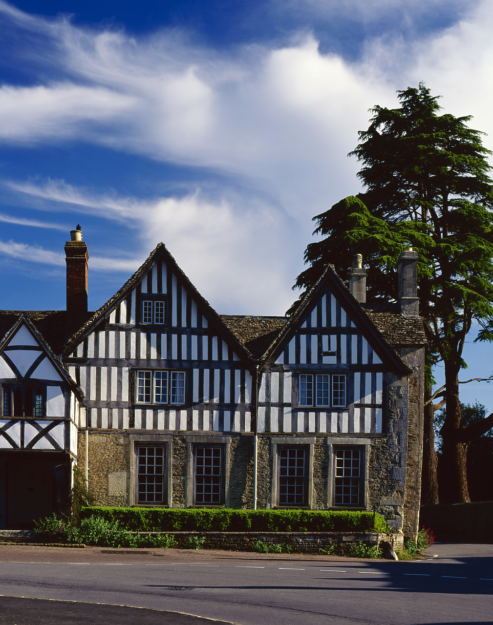 #010631-3 - Half-timbered Building, Lacock, Wiltshire, England