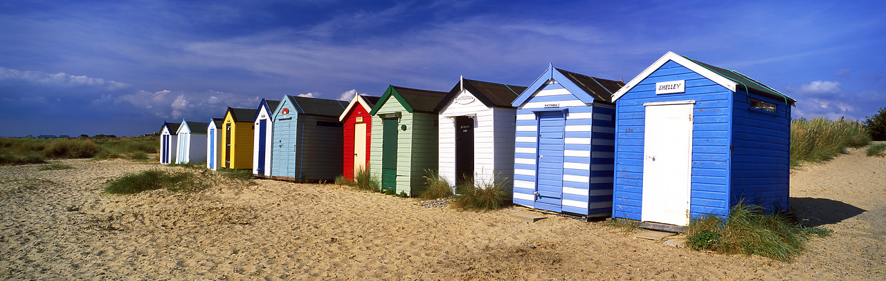 #010696-2 - Beach Huts, Southwold, Suffolk, England