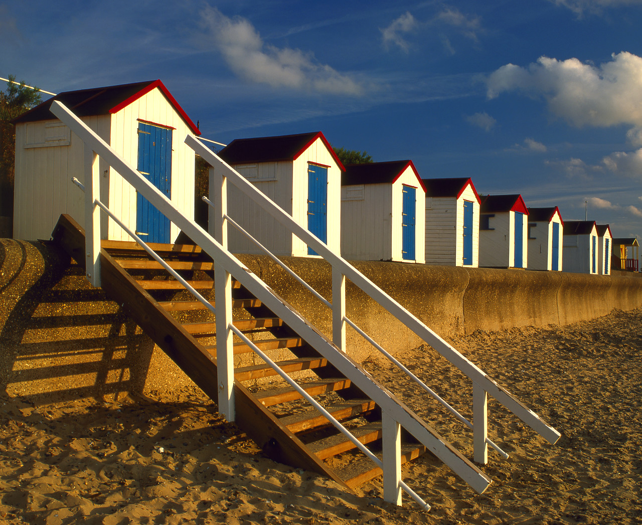#010704-3 - Beach Huts, Southwold, England
