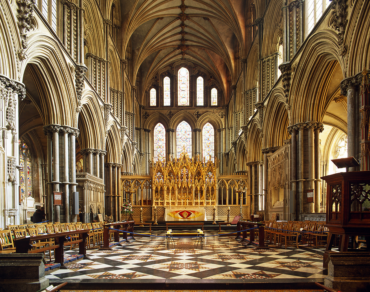 #010770-2 - Ely Cathedral Interior, Ely, Cambridgeshire, England