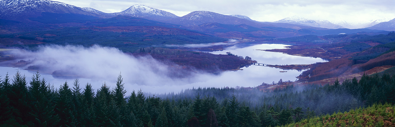 #010784-1 - View over Loch Garry, Highland Region, Scotland