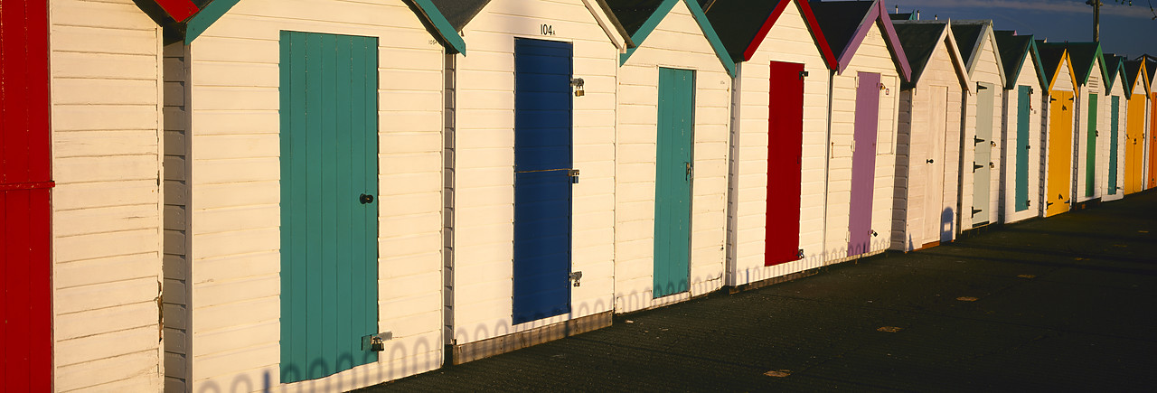 #020655-5 - Colourful Beach Huts, Paignton, Devon, England