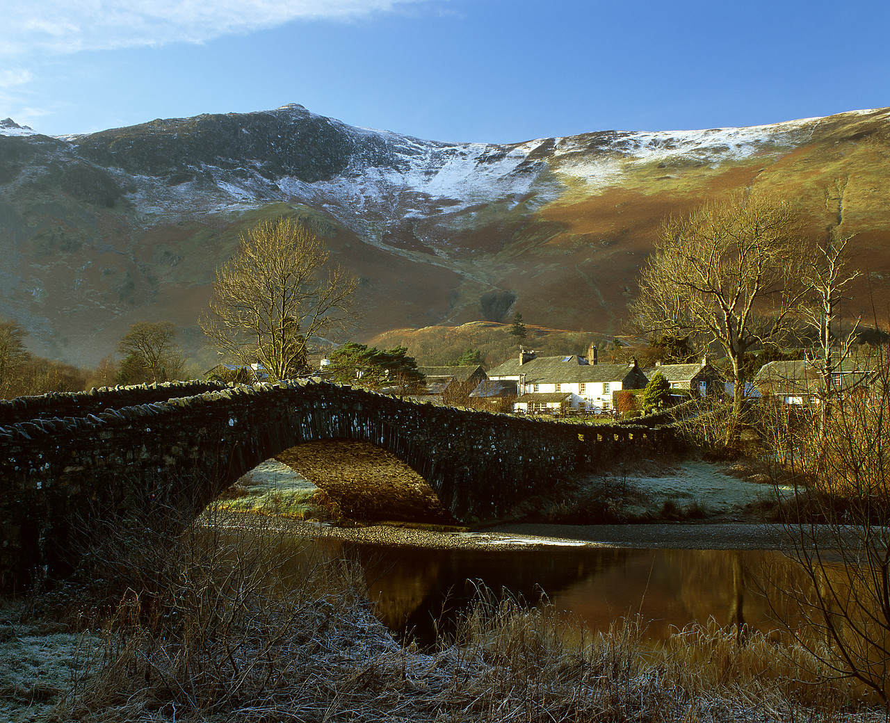 #030032-1 - Stone Bridge at Grange, Lake District National Park, Cumbria, England