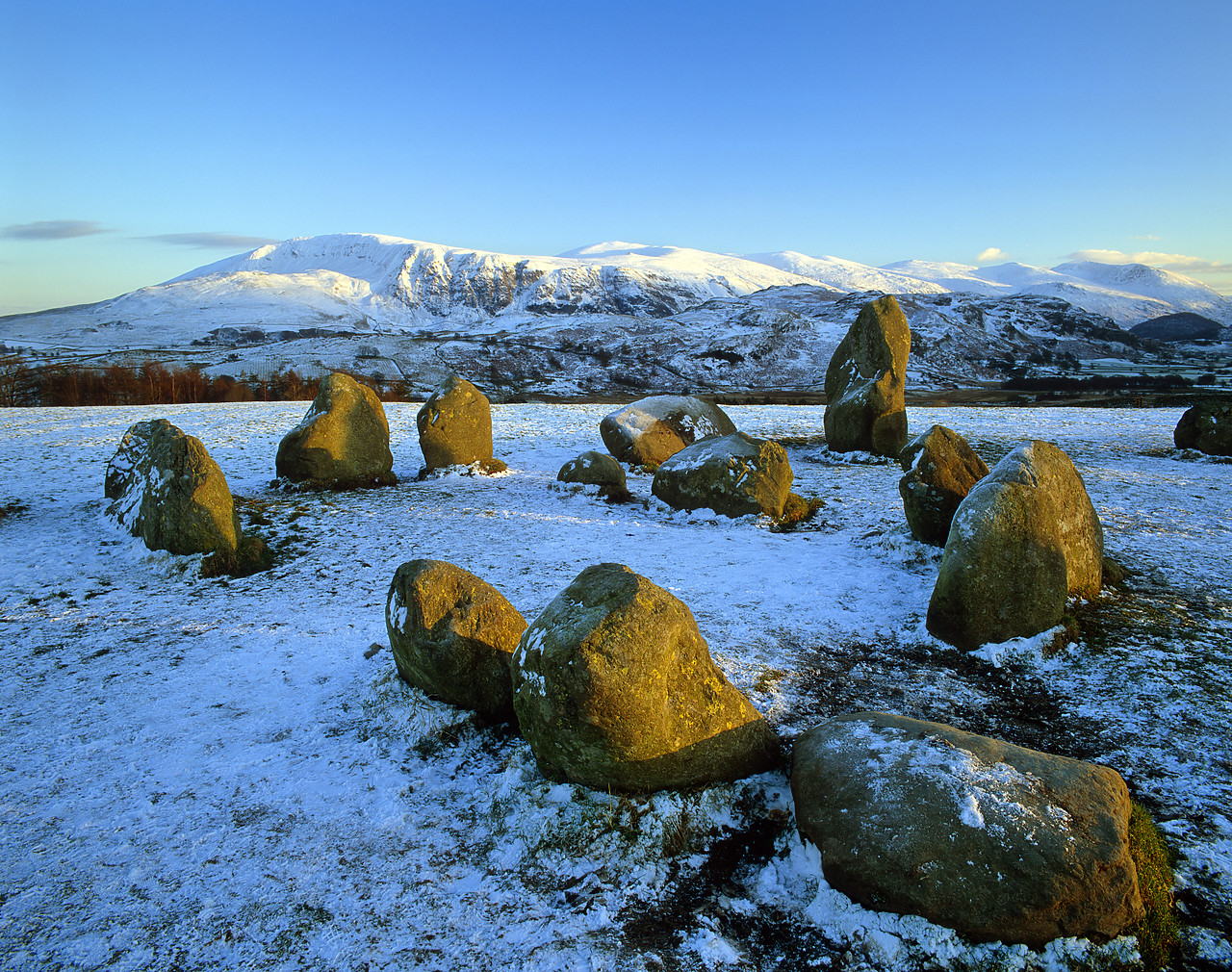 #030033-1 - Castlerigg Stone Circle in Winter, Lake District National Park, Cumbria, England