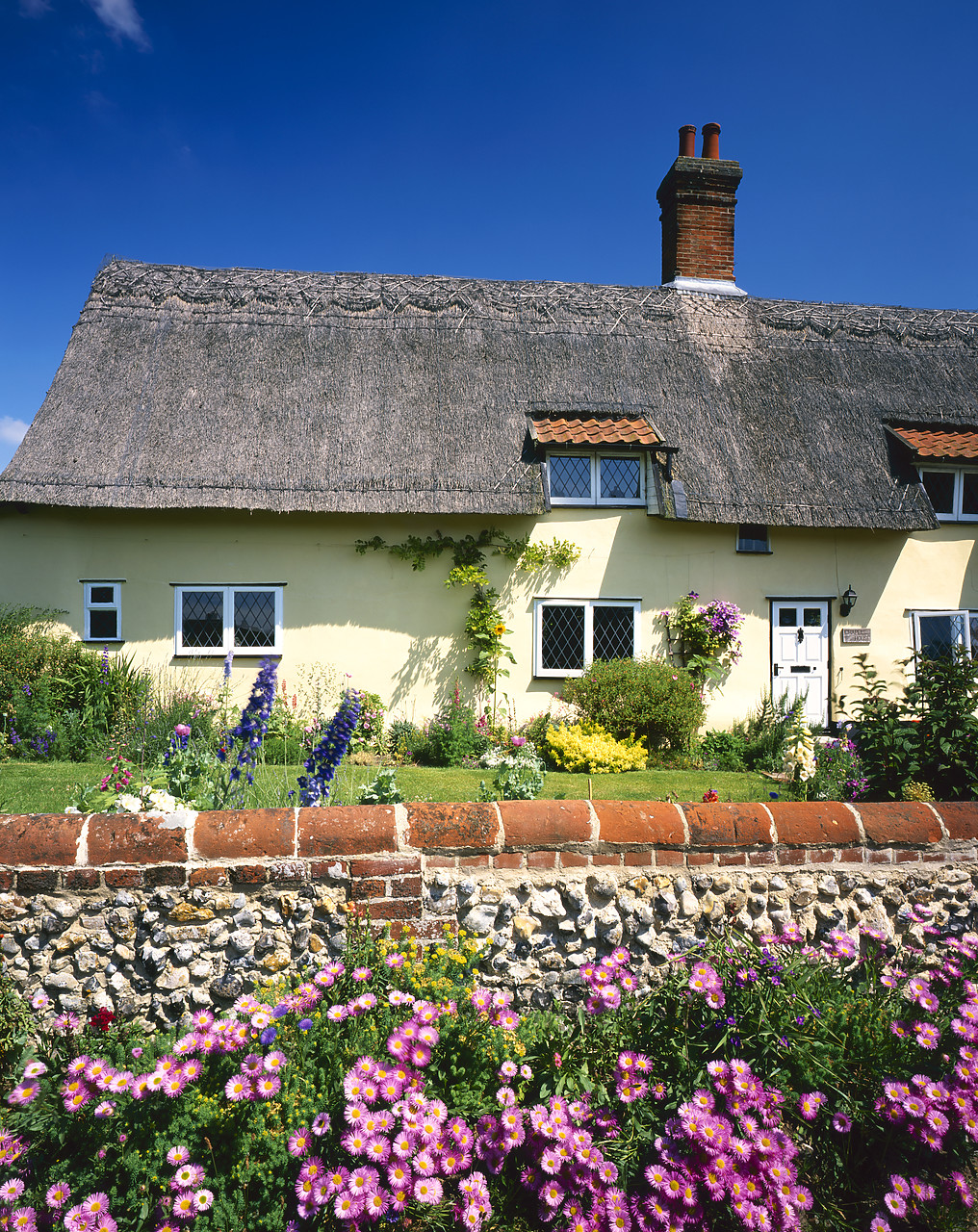 #030133-3 - Thatched Cottage & Garden, Redgrave, Suffolk, England