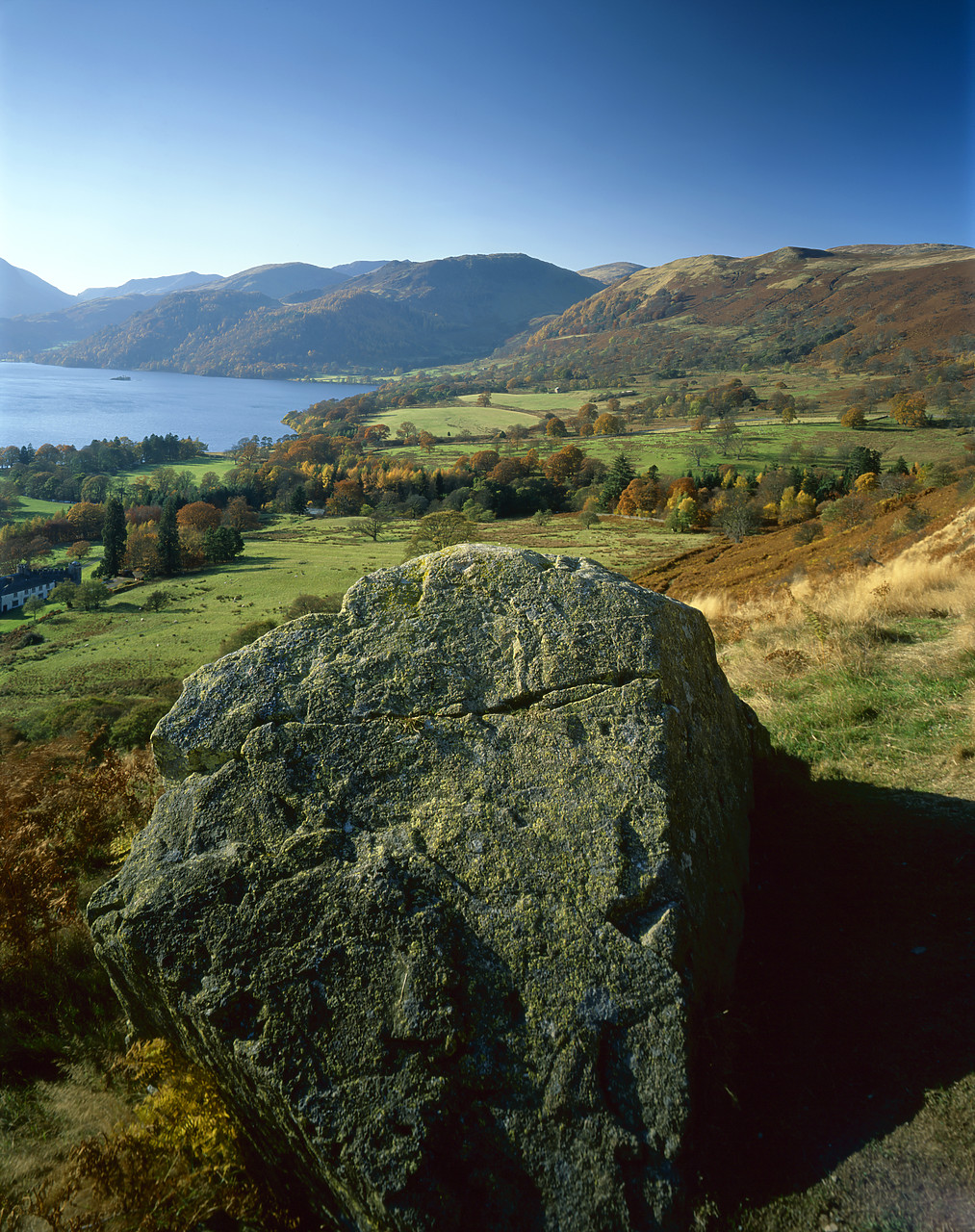 #030399-3 - Ullswater from Gowbarrow, Lake District National Park, Cumbria, England