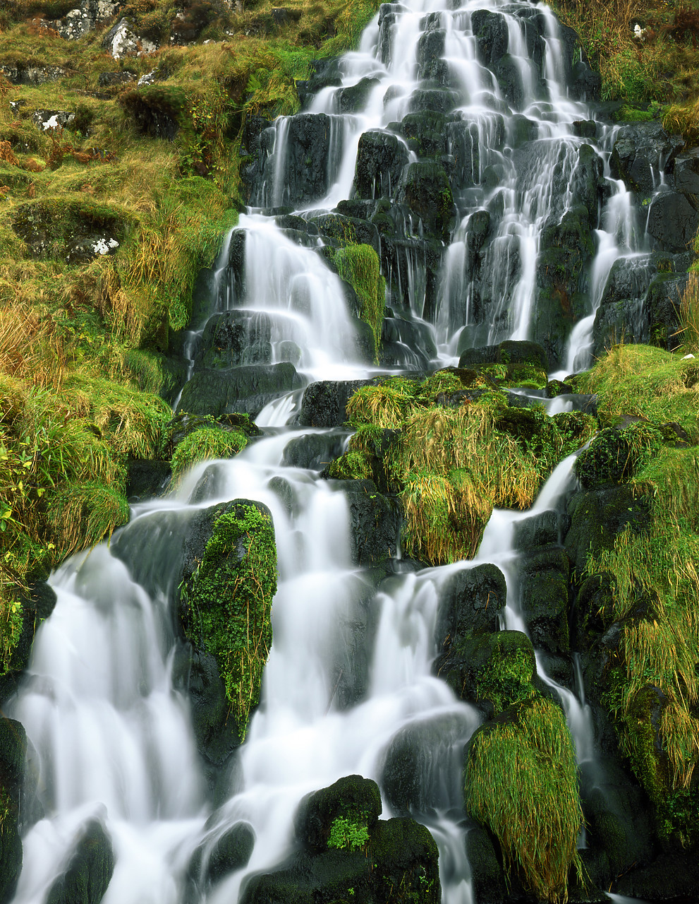 #030411-1 - Waterfall, Isle of Skye, Highland Region, Scotland