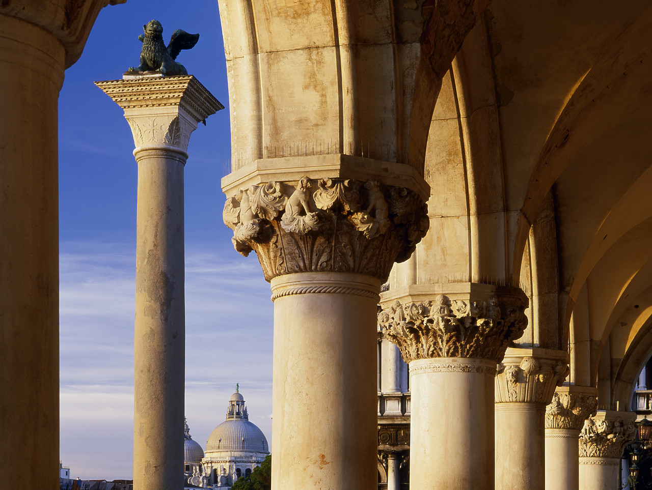 #030448-1 - Venetian Columns, Venice, Italy