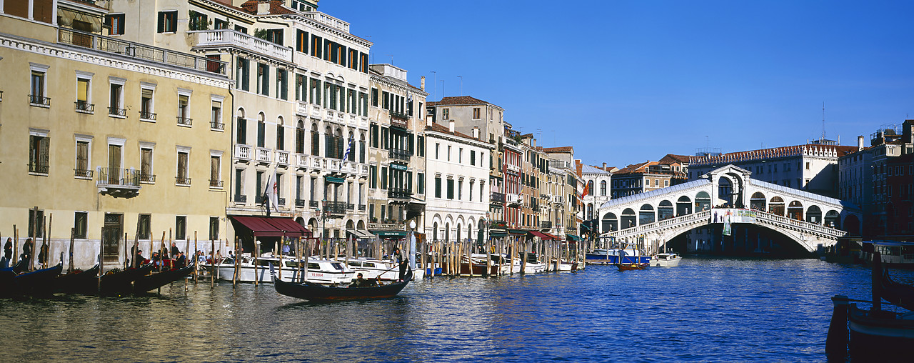 #030460-2 - Grand Canal & Rialto Bridge, Venice, Italy