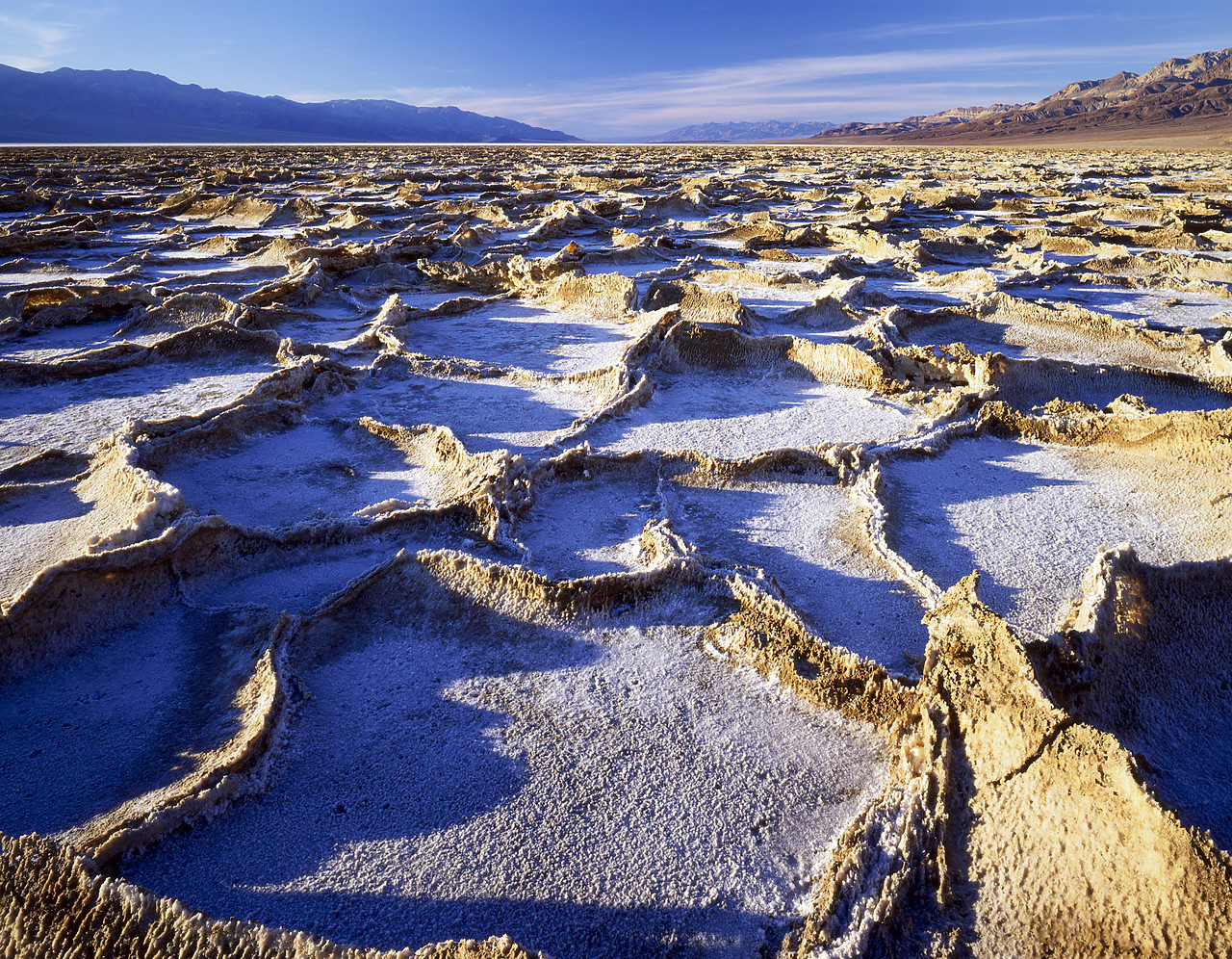 #040023-1 - Salt Polygons, Bad Water, Death Valley National Park, California, USA