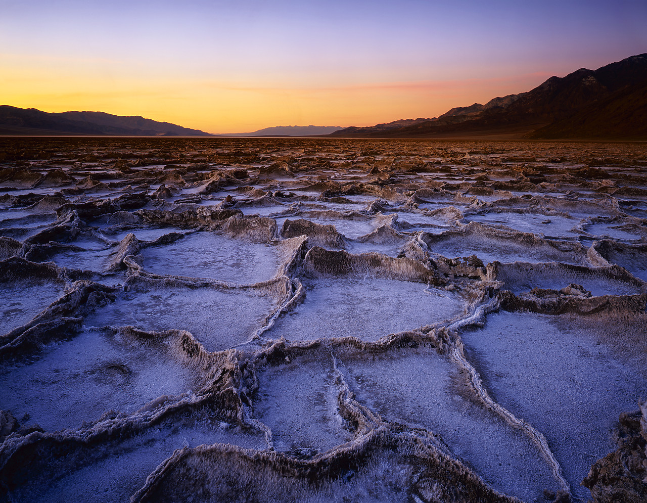 #040025-2 - Salt Polygons, Death Valley National Park, California, USA