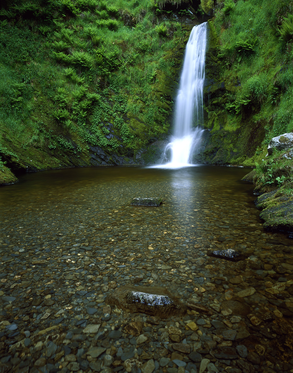 #040124-3 - Pistyll Rhaeadr Waterfall, near Llanrhaeadr ym Mochnant, Denbighshire, Wales