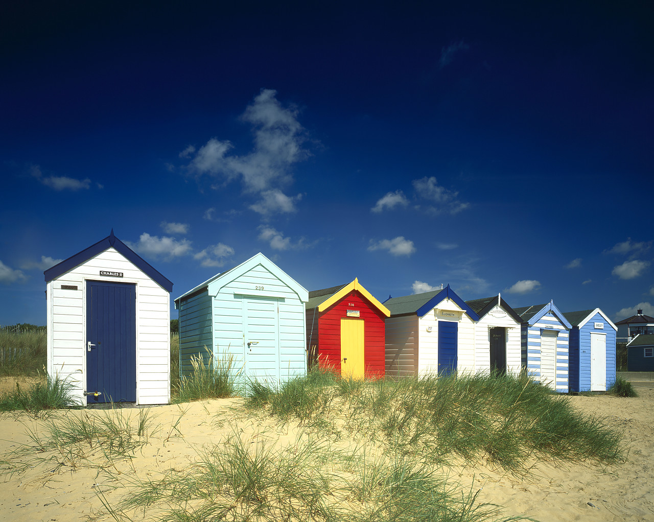 #040149-5 - Beach Huts, Southwold, Suffolk, England