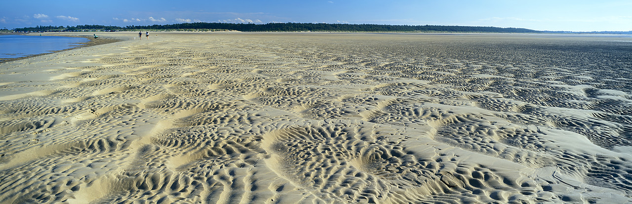 #040169-1 - Sand patterns on beach, Wells-Next-The-Sea, Norfolk, England