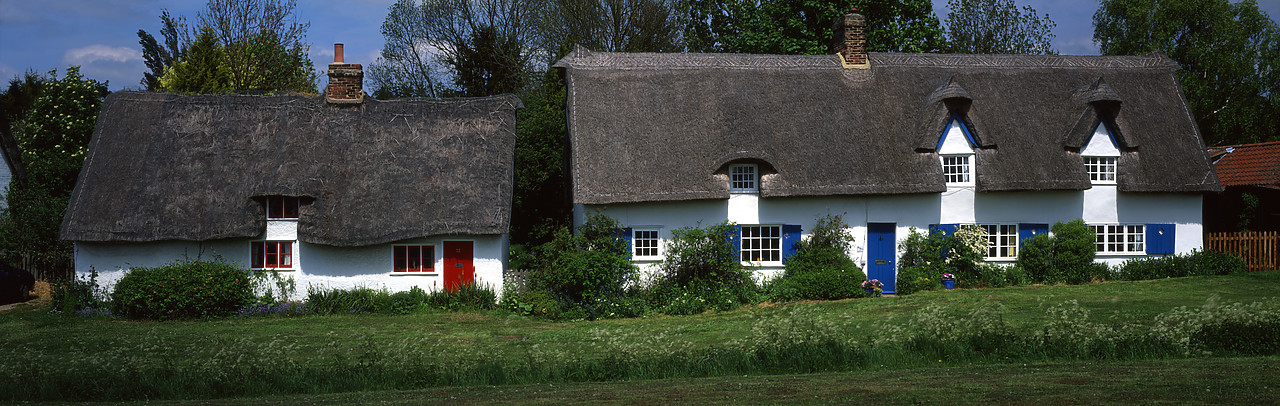 #050128-1 - Thatched Cottages, Barrington, Cambridgeshire, England