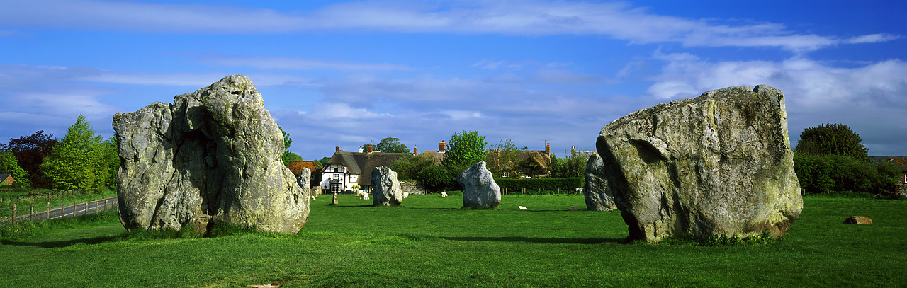 #050197-1 - Ancient Standing Stones, Avebury, Wiltshire, England