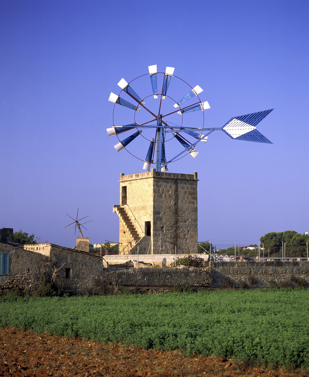 #050277-3 - Traditional Windmill, Palma, Mallorca, Spain