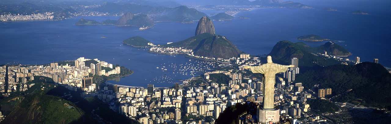 #060017-1 - Aerial View over Rio de Janeiro, Brazil