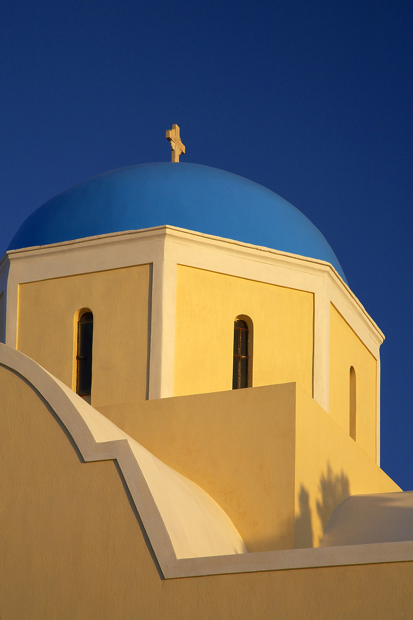 #060248-3 - Colourful Church Tower, Oia, Santorini, Greece
