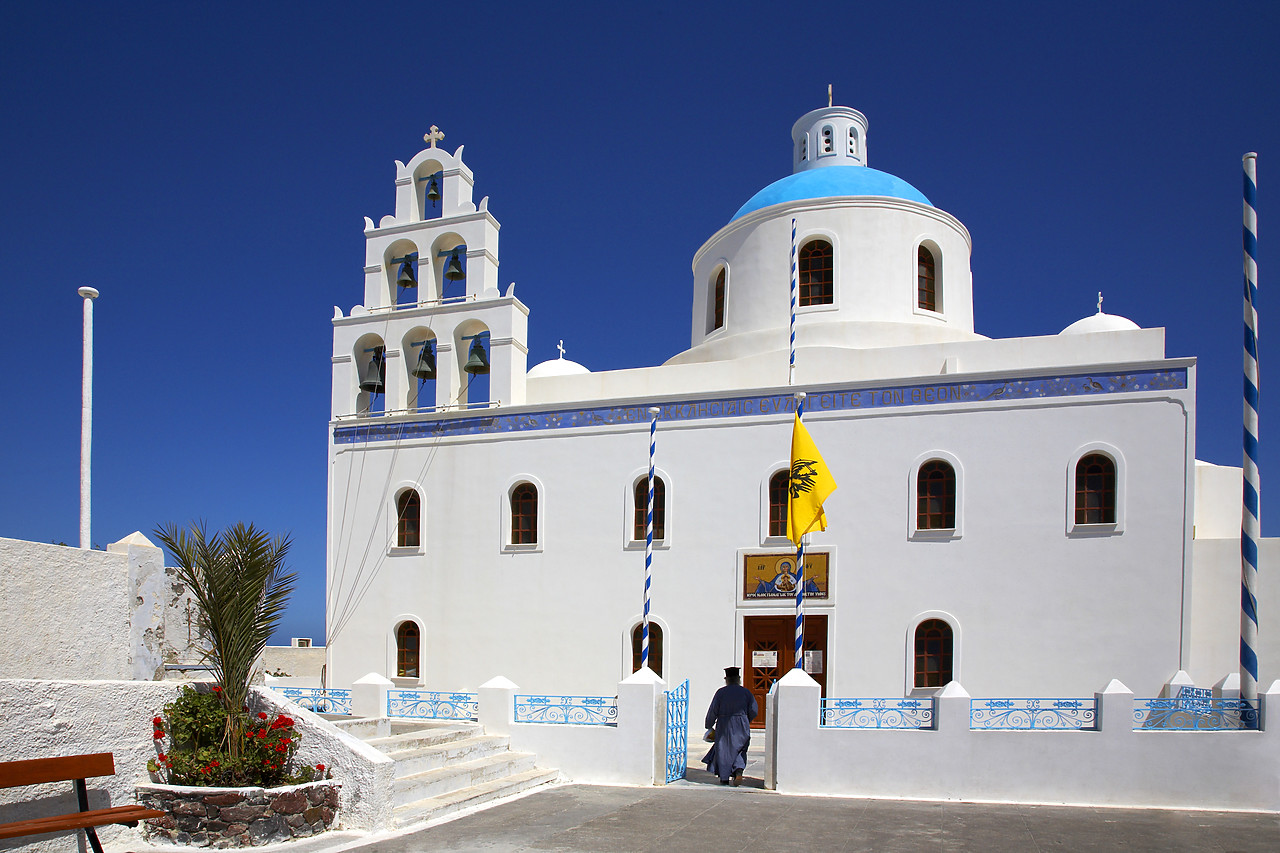 #060297-1 - Orthodox Greek Church, Oia, Santorini, Greece