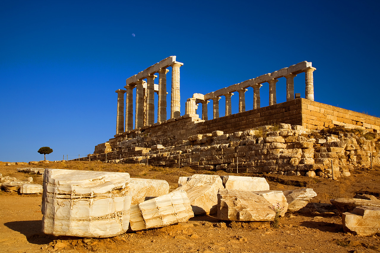 #060335-1 - Temple of Poseidon, Sounio, Greece