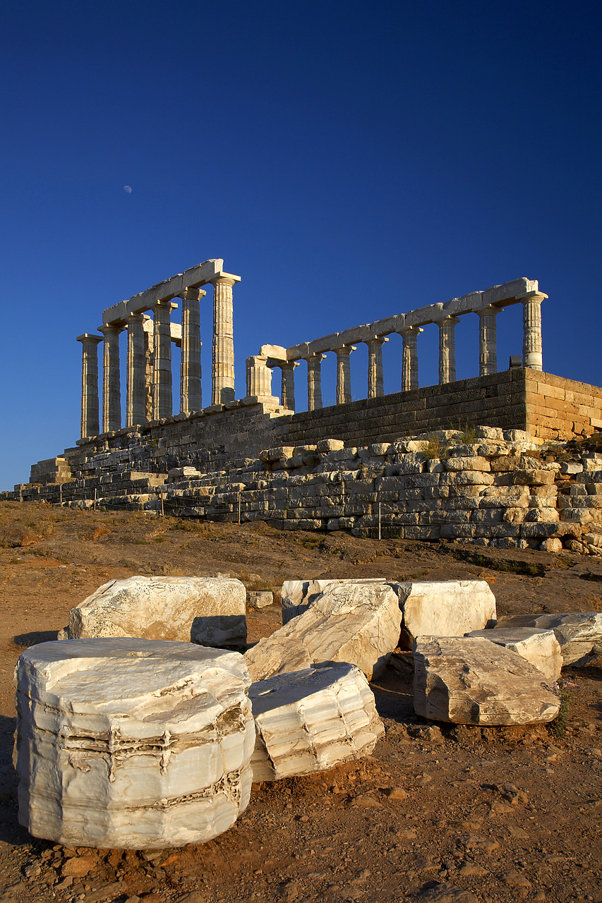 #060335-3 - Temple of Poseidon, Sounio, Greece