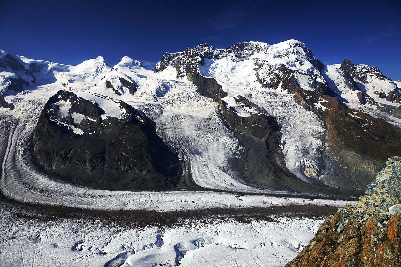 #060373-1 - Gornergletscher from Gornergrat, near Zermatt, Switzerland