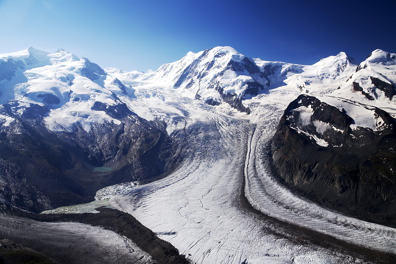 #060374-1 - Gornergletscher from Gornergrat, near Zermatt, Switzerland