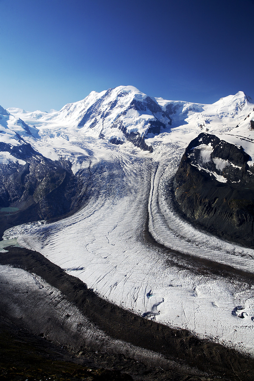 #060374-2 - Gornergletscher from Gornergrat, near Zermatt, Switzerland