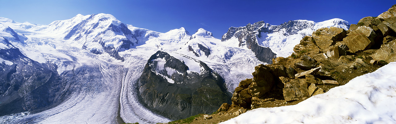 #060374-4 - Gornergletscher from Gornergrat, near Zermatt, Switzerland