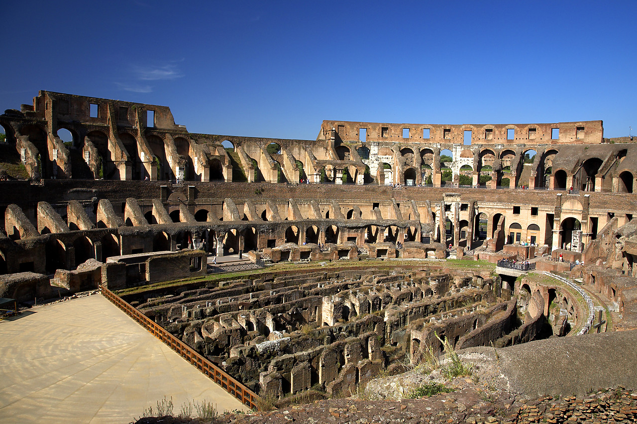 #060447-1 - Interior of the Colosseum, Rome, Italy