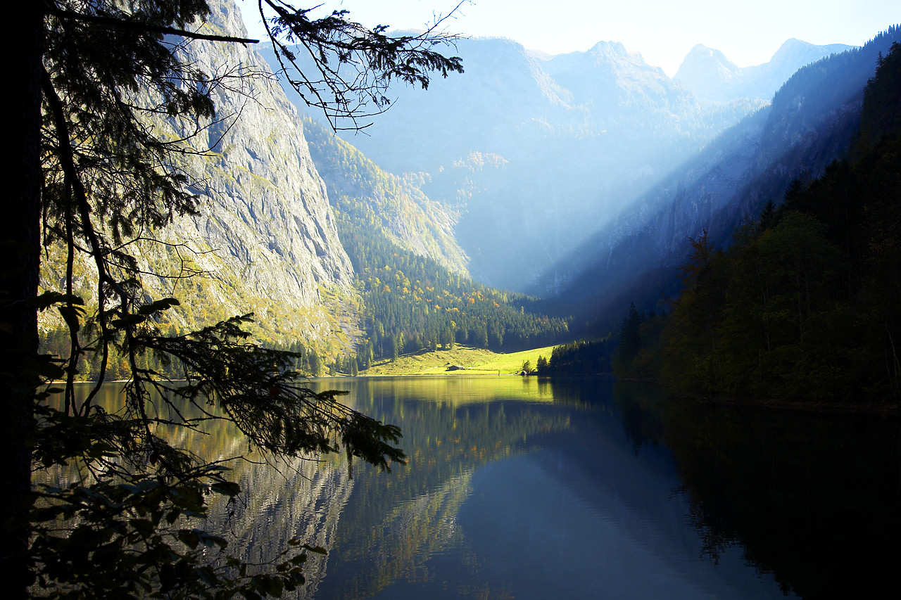 #060494-1 - Obersee. near Konigsee, Berchtesgaden National Park, Germany