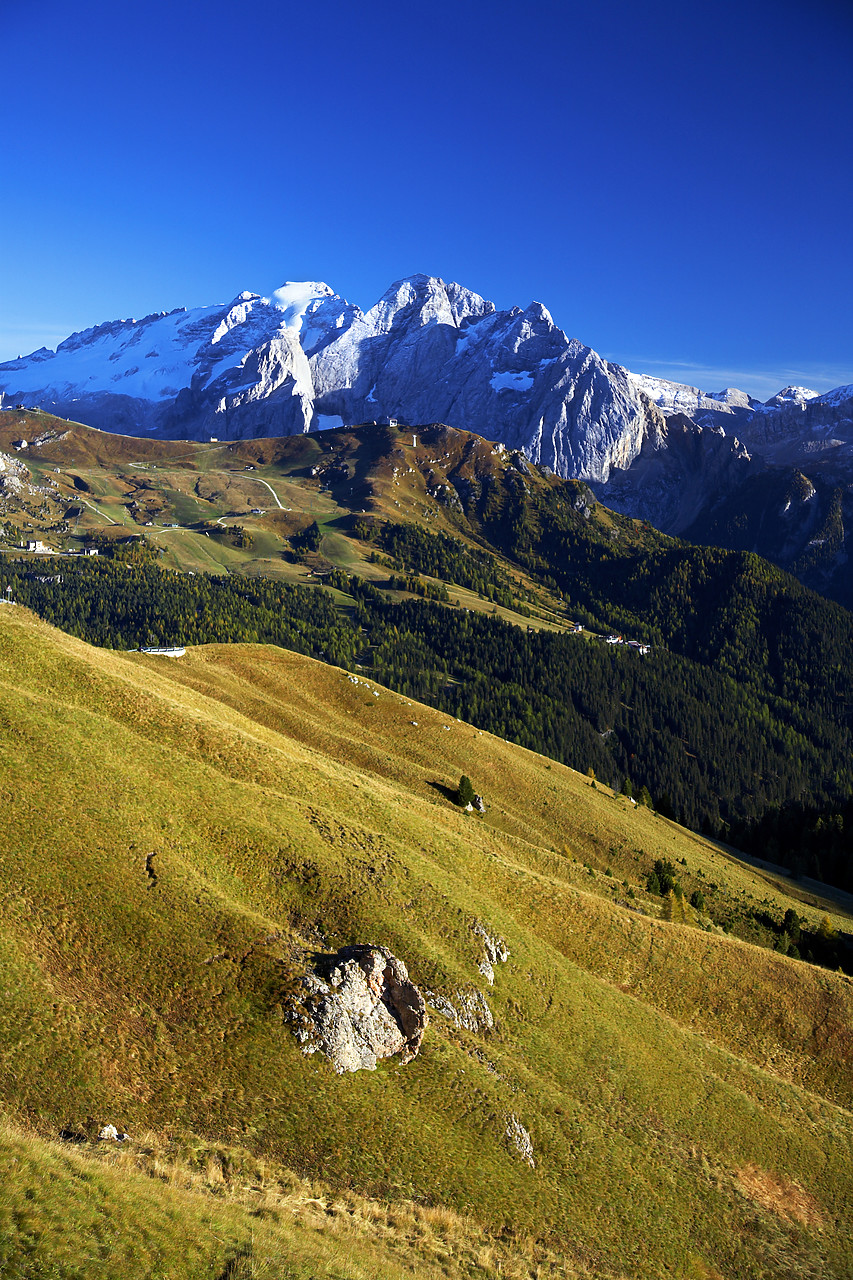 #060574-2 - View of Dolomites, Pass of Gardena, Italy