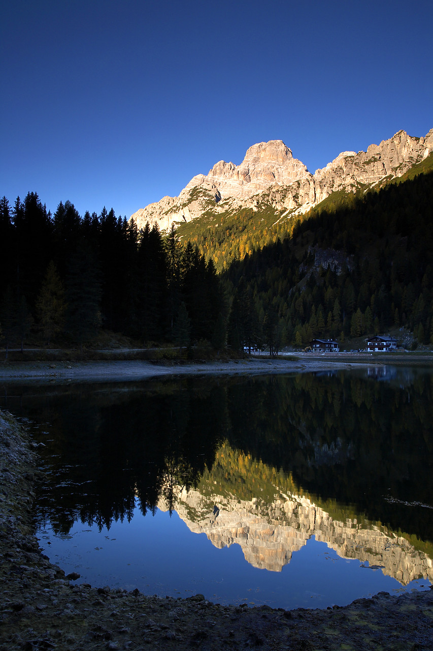 #060625-2 - Lake Misurina Reflections, Dolomites, Italy