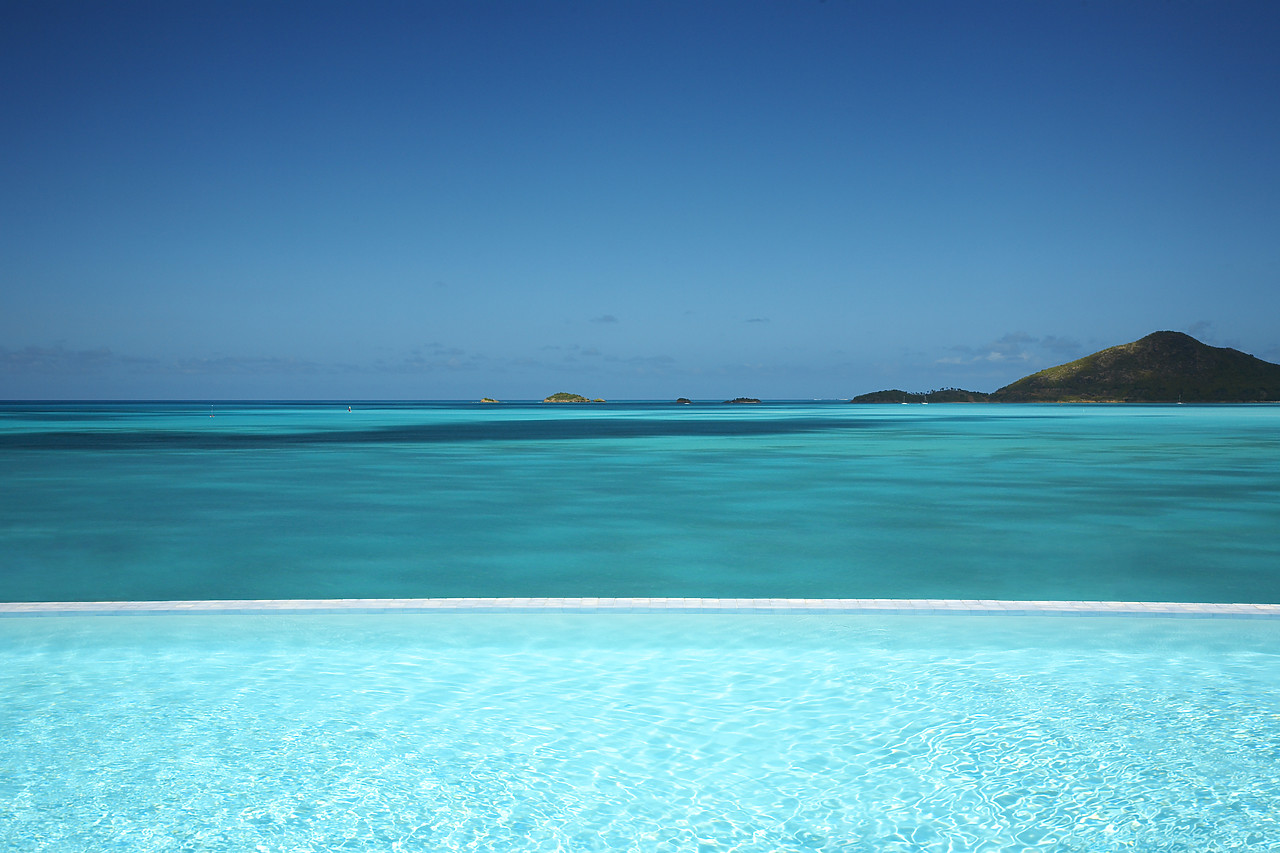 #070045-1 - Infinity Pool at Coco Bay, Antigua, West Indies