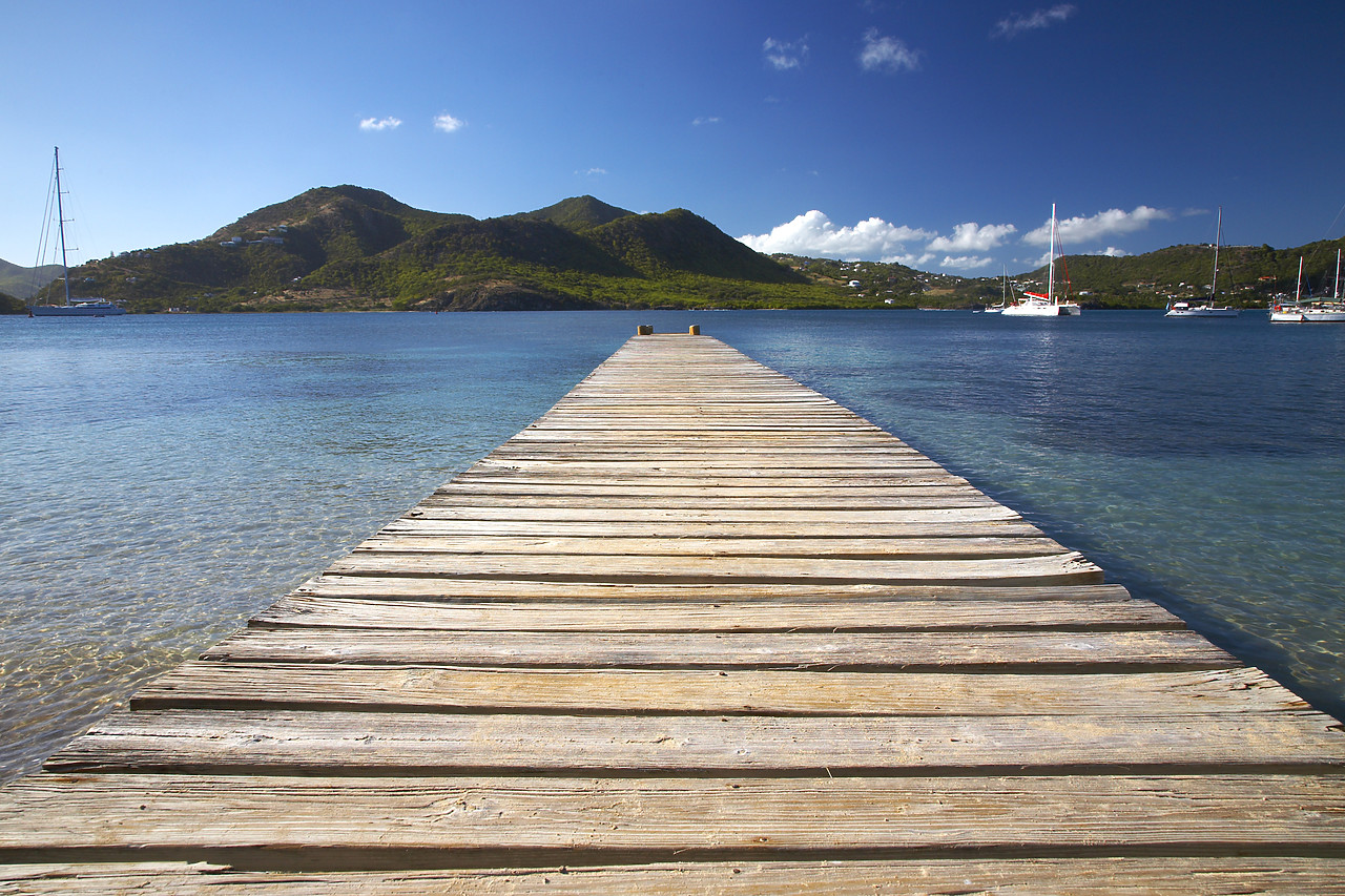 #070053-1 - Jetty, Antigua, Caribbean, West Indies