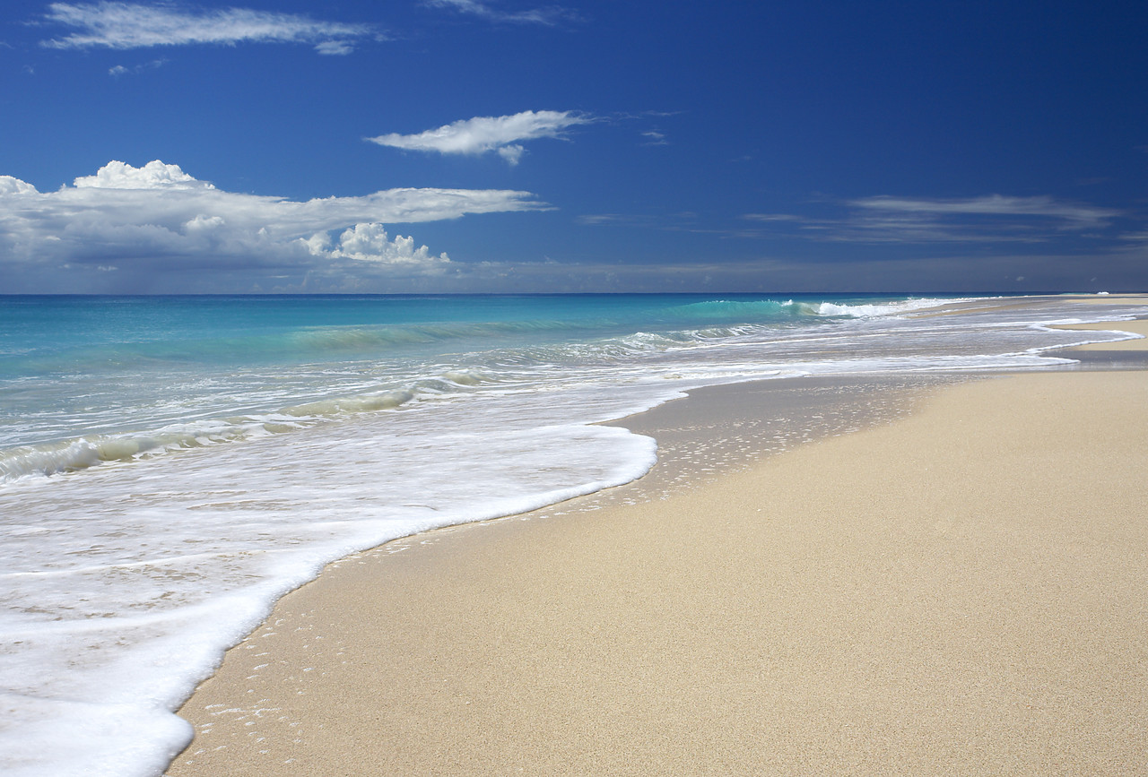 #070070-1 - Pristine Beach, Barbuda, Caribbean, West Indies