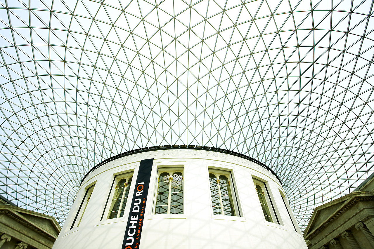 #070123-1 - The Great Courtyard, British Museum, London, England