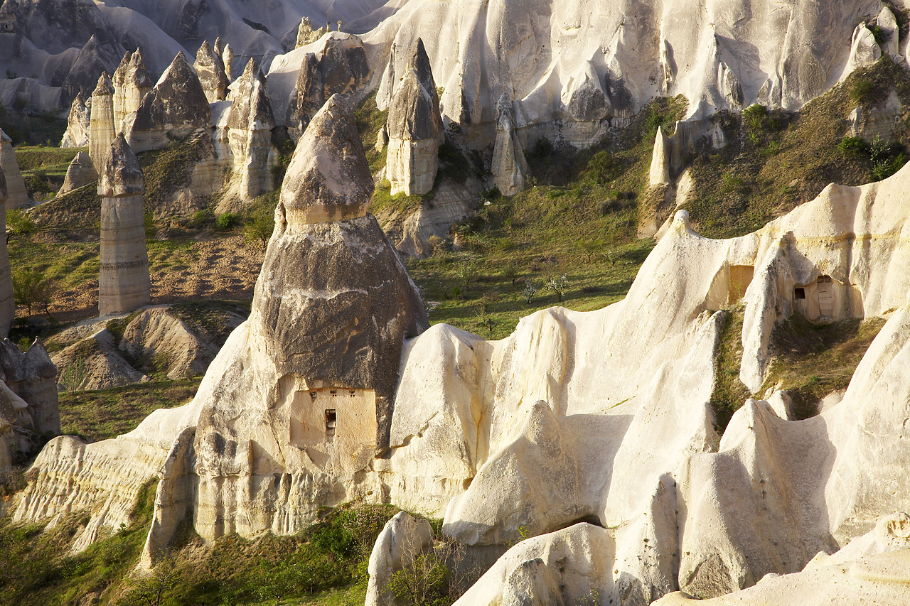 #070200-1 - Tufa Rock Formations in Honey Valley, near Goreme, Cappadocia, Turkey