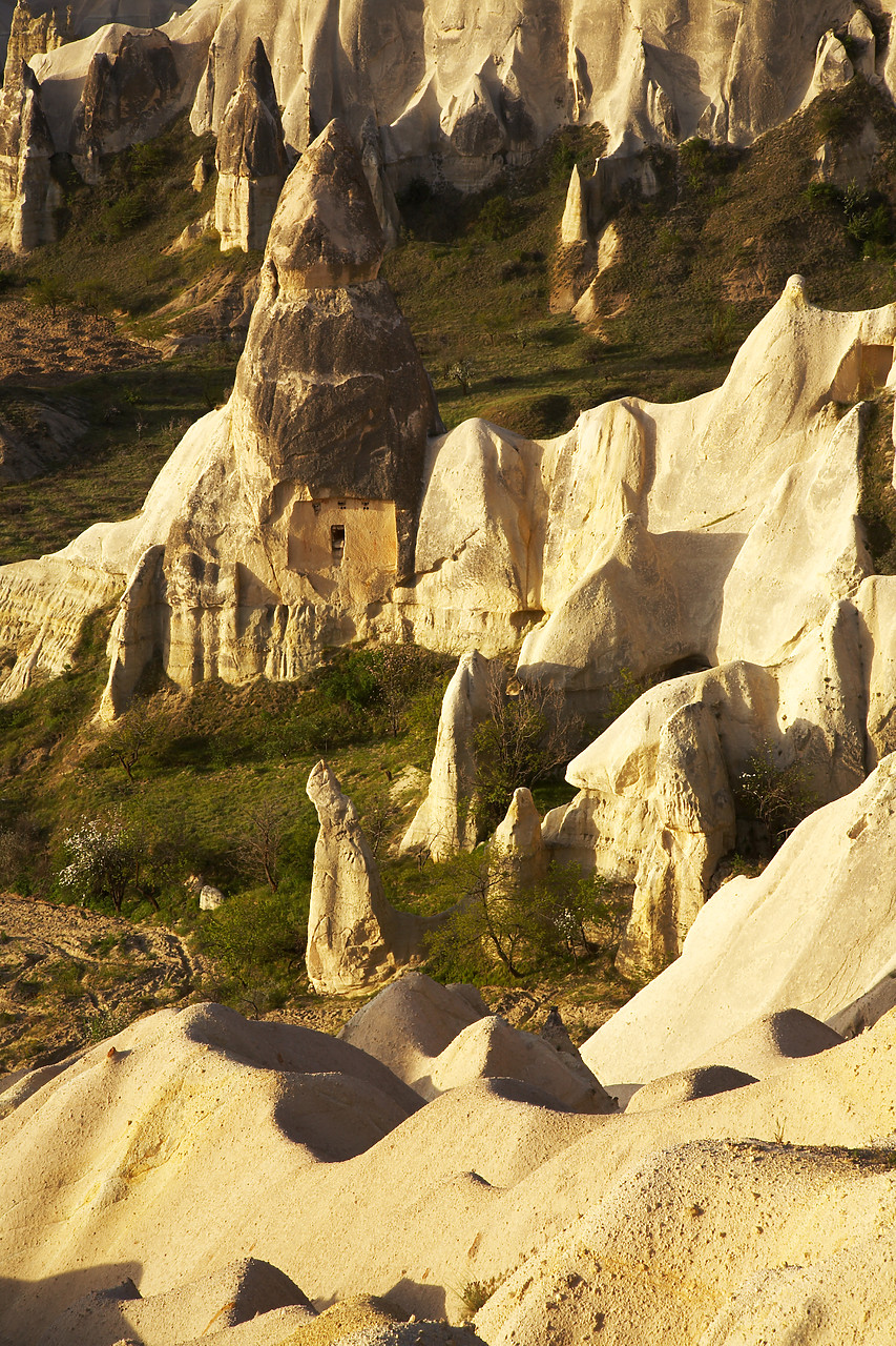 #070200-2 - Tufa Rock Formations in Honey Valley, near Goreme, Cappadocia, Turkey