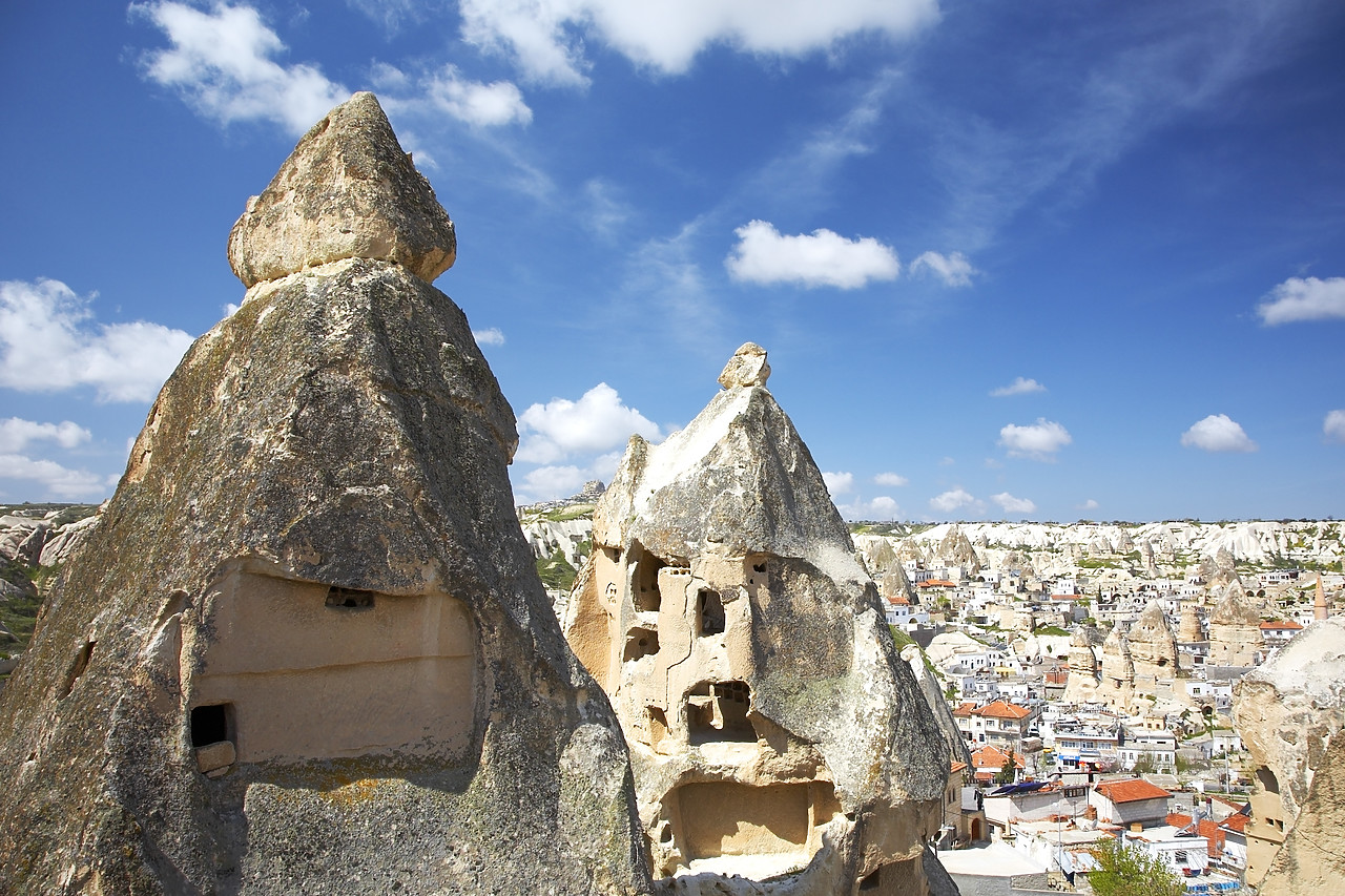 #070207-1 - View over Goreme, Cappadocia, Turkey