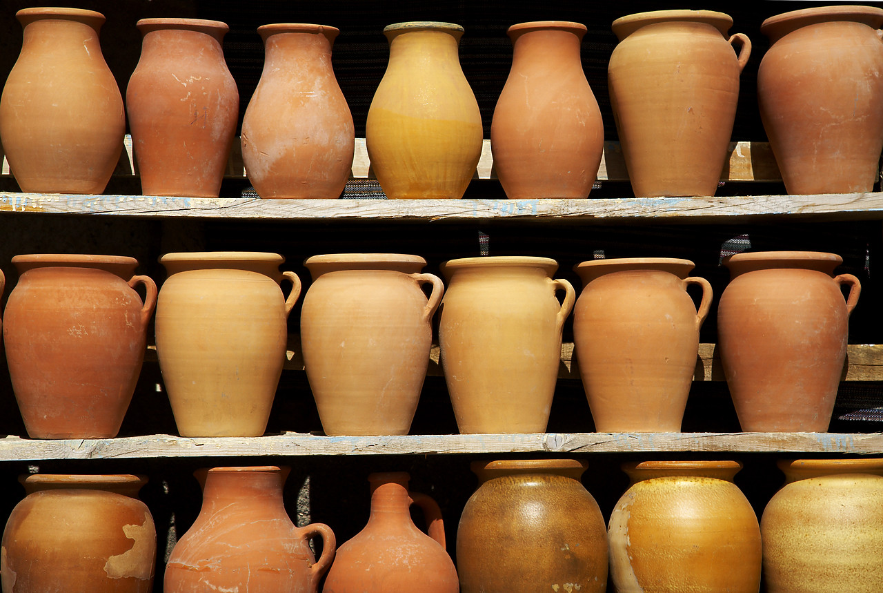 #070214-1 - Pots, Goreme, Cappadocia, Turkey