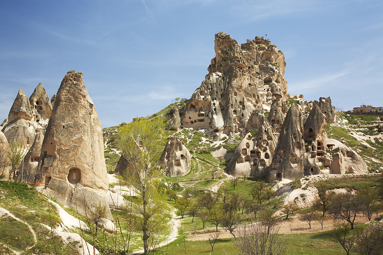 #070223-1 - Rock Castle, Uchisar, Cappadocia, Turkey