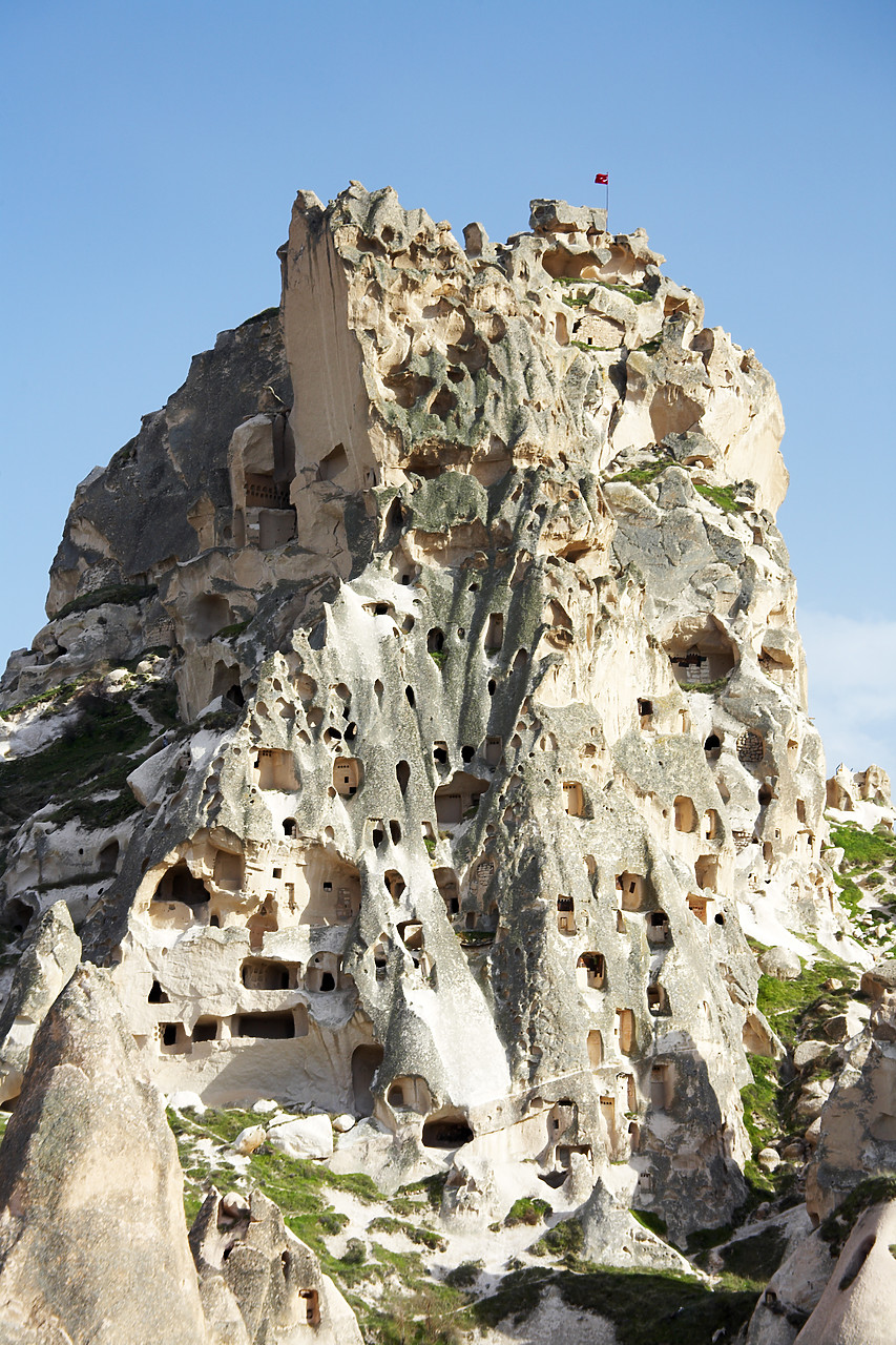 #070225-1 - Rock Castle, Uchisar, Cappadocia, Turkey