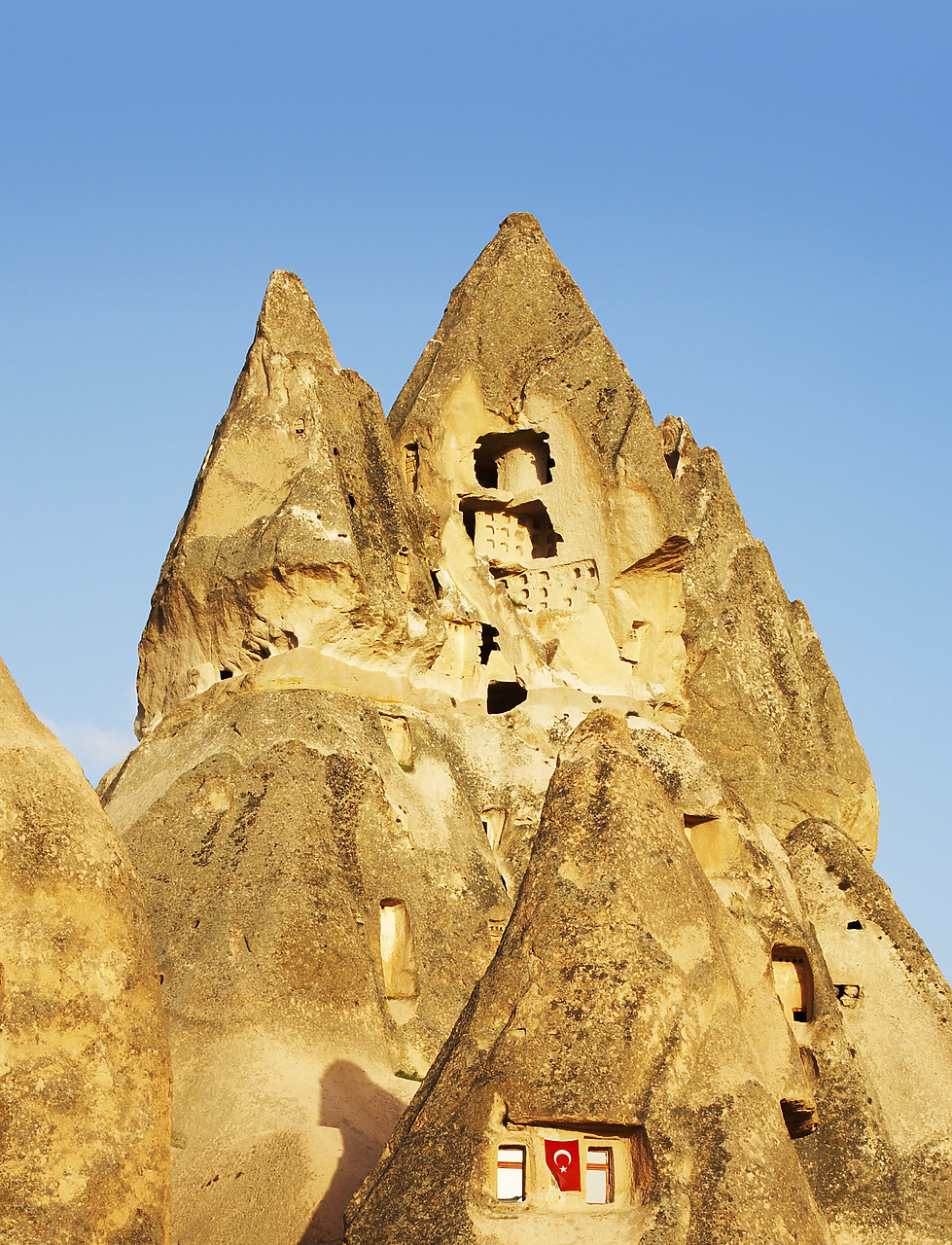 #070226-2 - Stone Houses, Uchisar, Cappadocia, Turkey