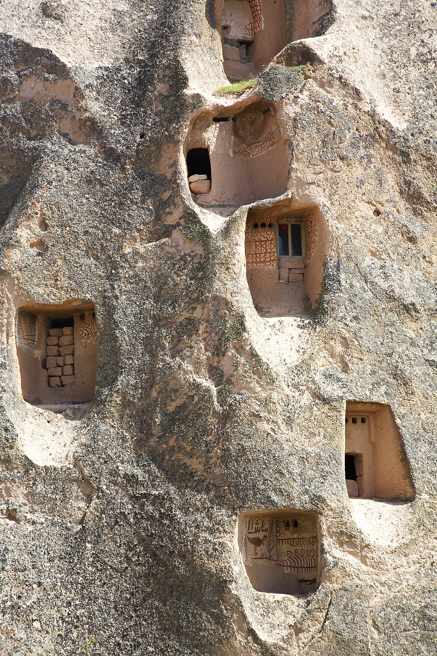 #070231-1 - Stone Houses, Uchisar, Cappadocia, Turkey