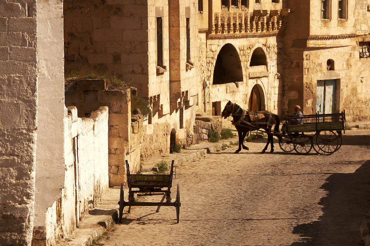 #070233-2 - Street Scene, Uchisar, Cappadocia, Turkey